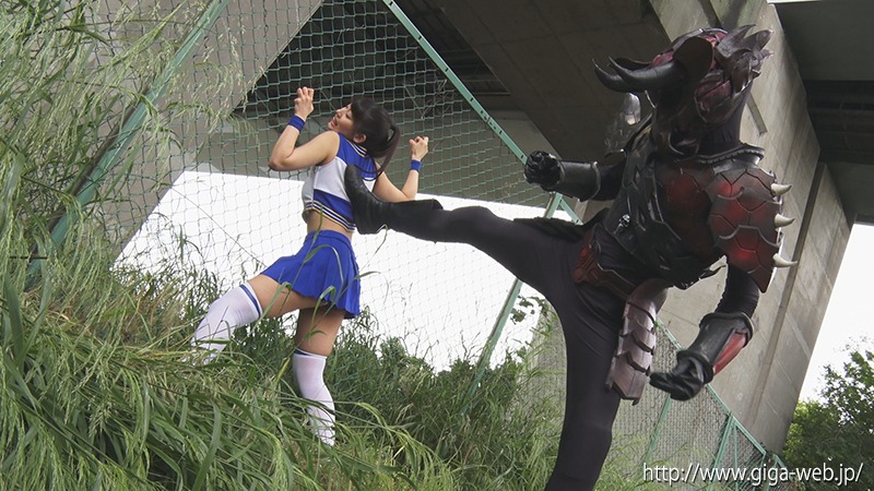 スーパーヒロイン危機一髪!!Vol.95 美少女戦士チアサファイア ～禁じられた破邪のバトン～
