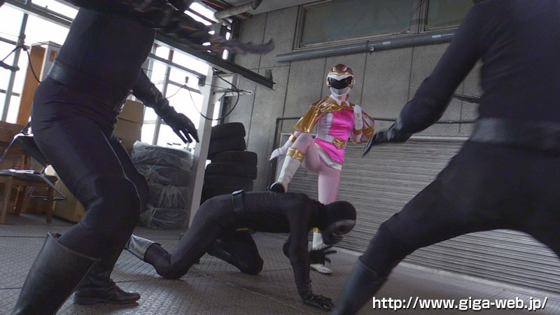 SUPER HEROINE アクションウォーズ21 超翼戦隊ウィングファイブ ピンクスパロウRemake